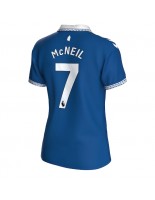 Everton Dwight McNeil #7 Domácí Dres pro Dámské 2023-24 Krátký Rukáv